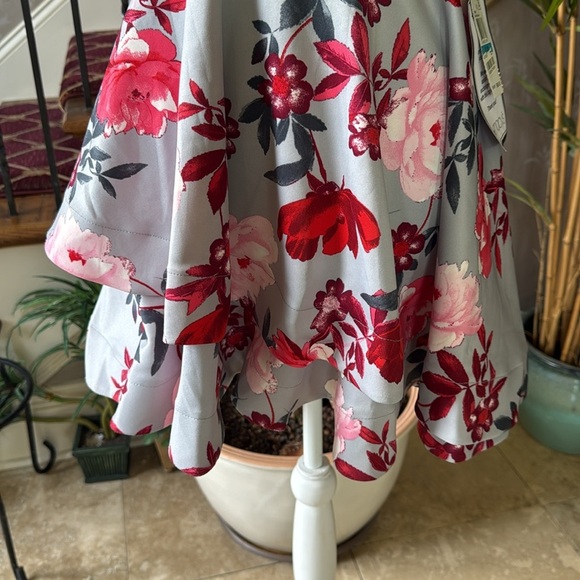 B Darlin NWT strapless dress floral size 9/10 - Picture 11 of 11